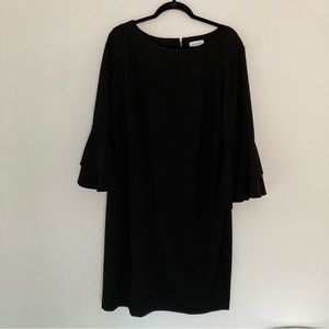 Calvin Klein classy bell sleeved dress 20W